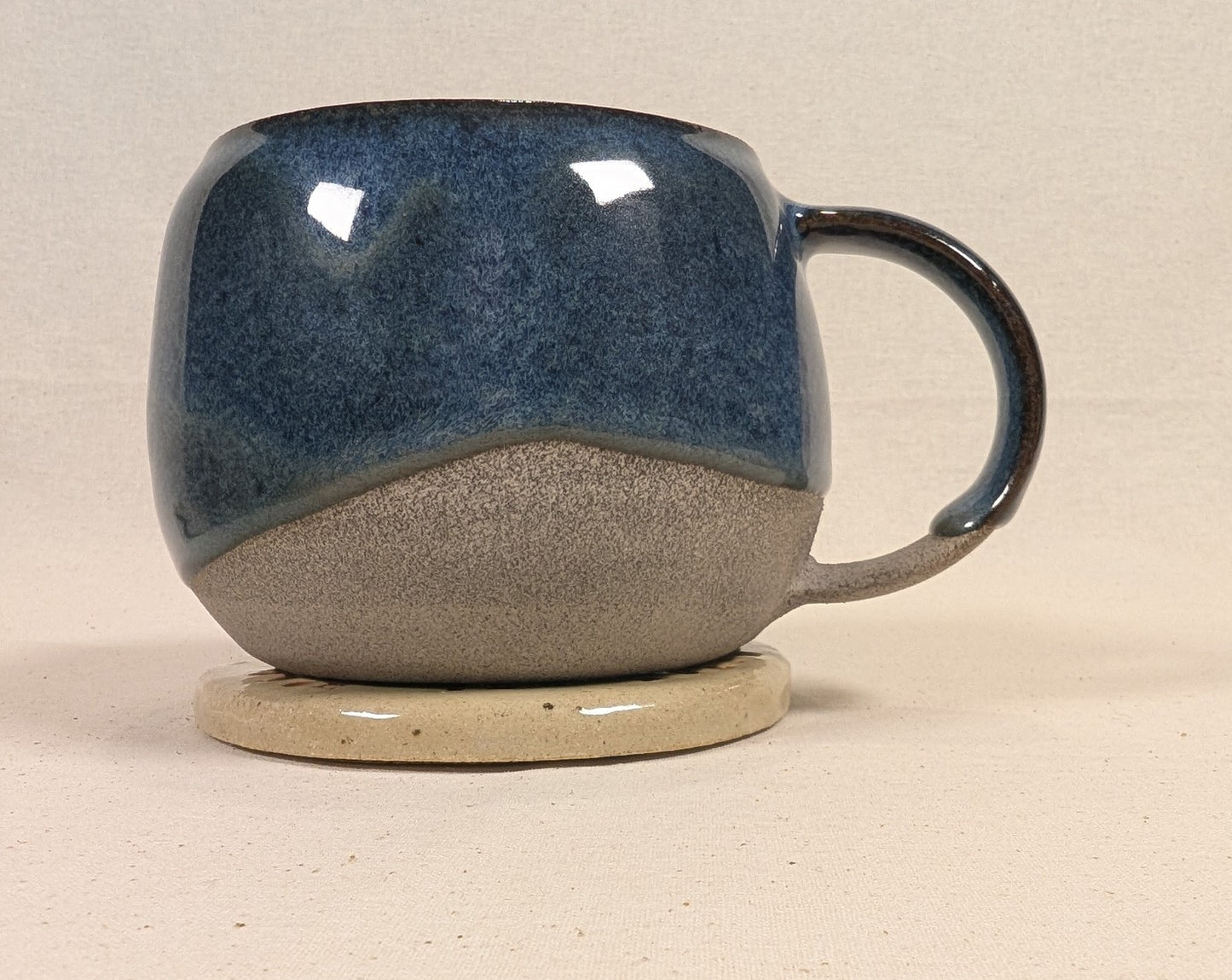 Ram Dass Inspired Stoneware Ceramic Coaster